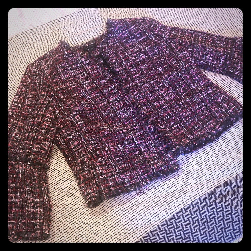 Ann Taylor Tweed Blazer